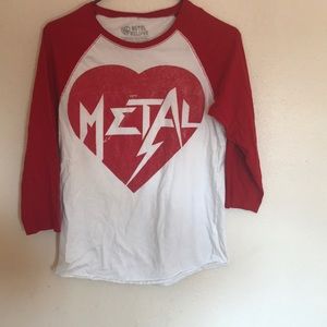 Metal mulisha 3/4 sleeve